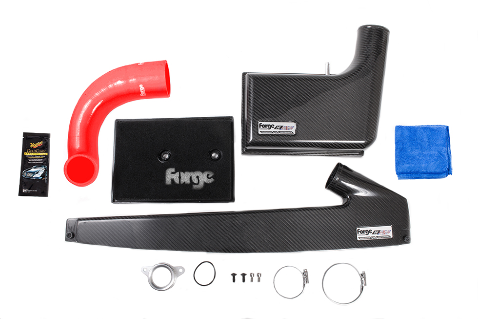 Forge Motorsport High Flow Carbon Intake - VAG 1.2 & 1.4 TSI (138 & 150 BHP) - Red