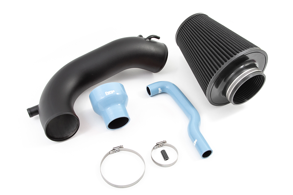 Forge Motorsport air intake kit Pleated - Hyundai i30N + Kona N + Veloster N - Performance Blue