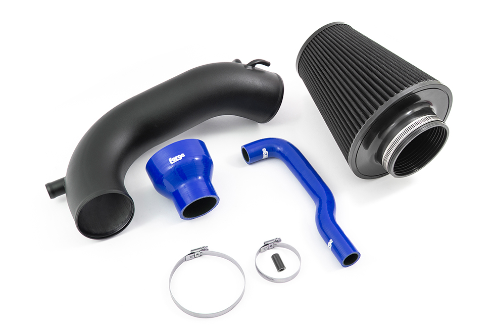 Forge Motorsport air intake kit Pleated - Hyundai i30N + Kona N + Veloster N - Blauw