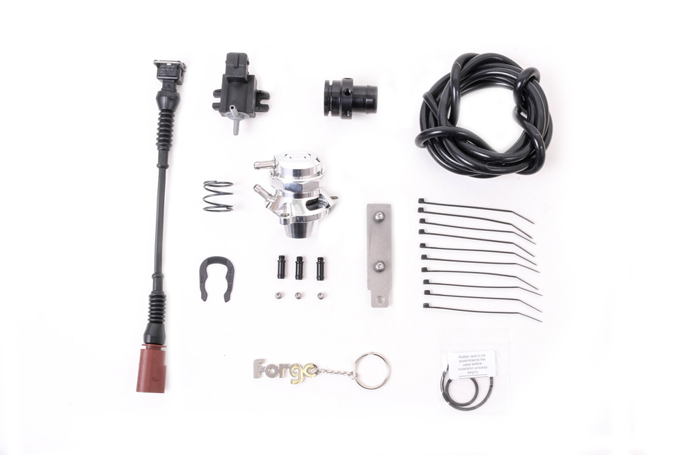 Forge Motorsport Recirculation Valve - VAG 1.4T + 1.8T + 2.0 - Polished