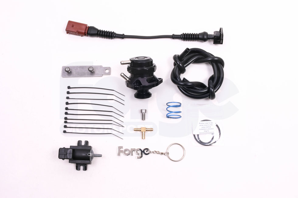 Forge Motorsport Recirculation Valve Kit - VAG 1.8 + 2.0 TSI/TFSI - Zilver
