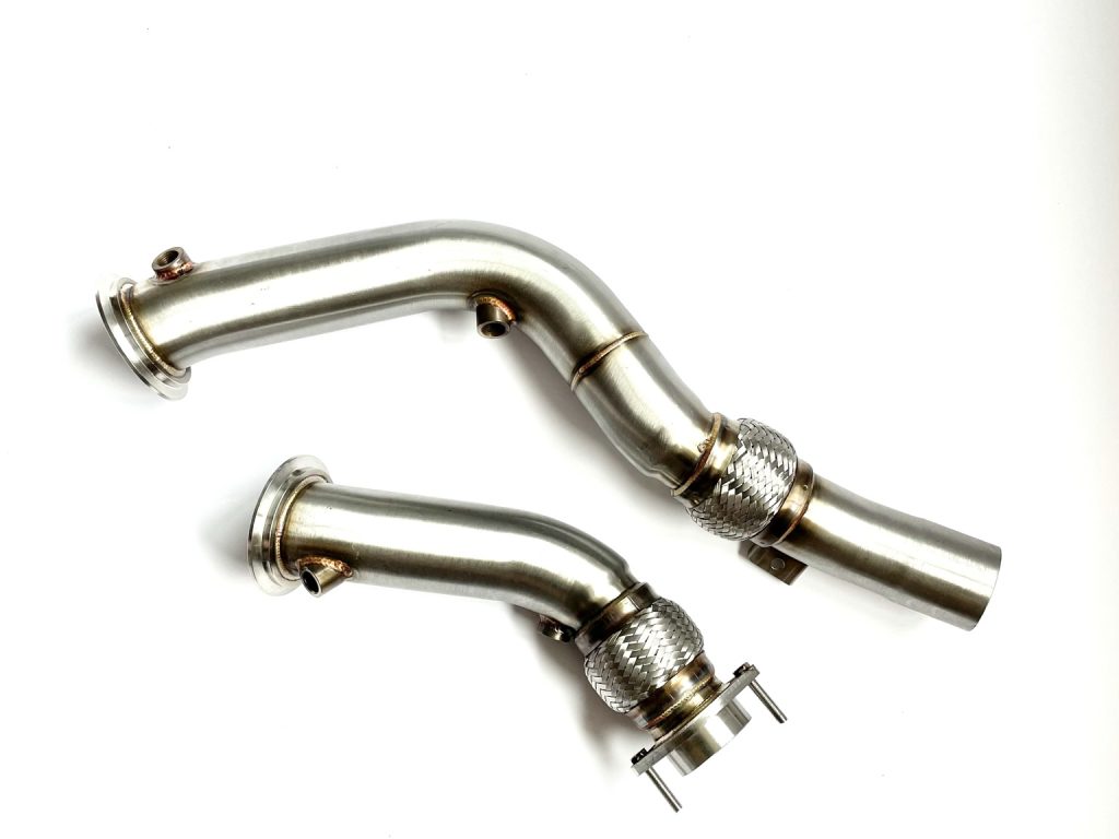 Downpipe-BMW-M3-F80-3.0T-S55-PureFlow