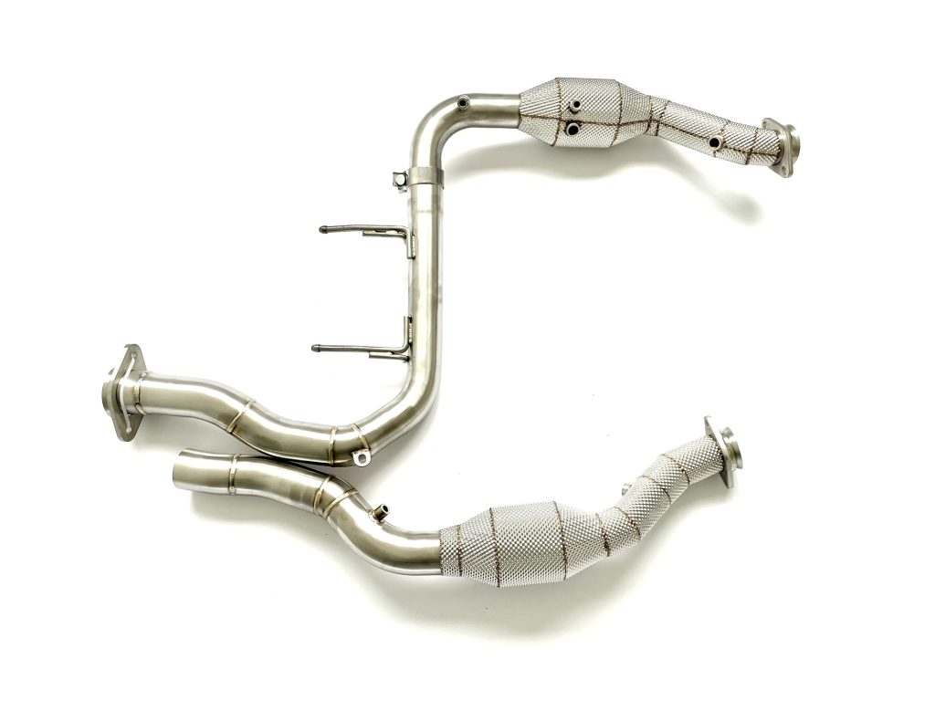 Downpipe-Ford-F150-Raptor-3.5T-V6-Ecoboost-200-cells-catted