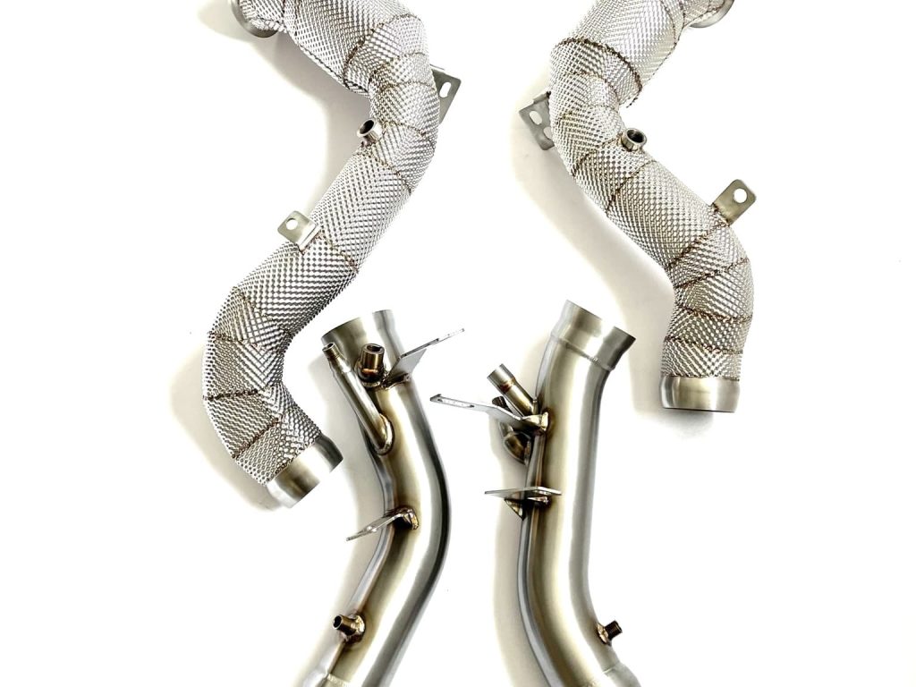 Downpipe-Mercedes-AMG-GT-63S-OPF-GPF-200-Cells-Catted