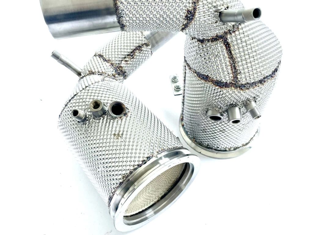 Downpipe-Porsche-911-992-Turbo-S-3.8-200-cells-catted