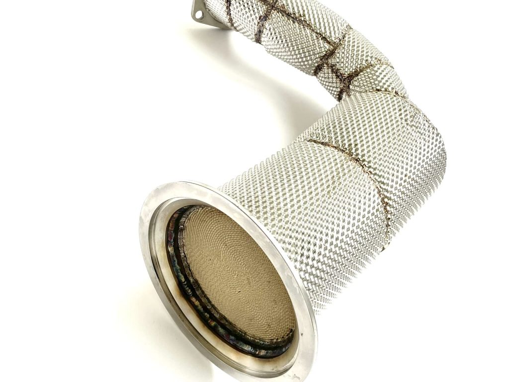 Downpipe-Porsche-Cayenne-E3-3.0T-200-Cells-Catted