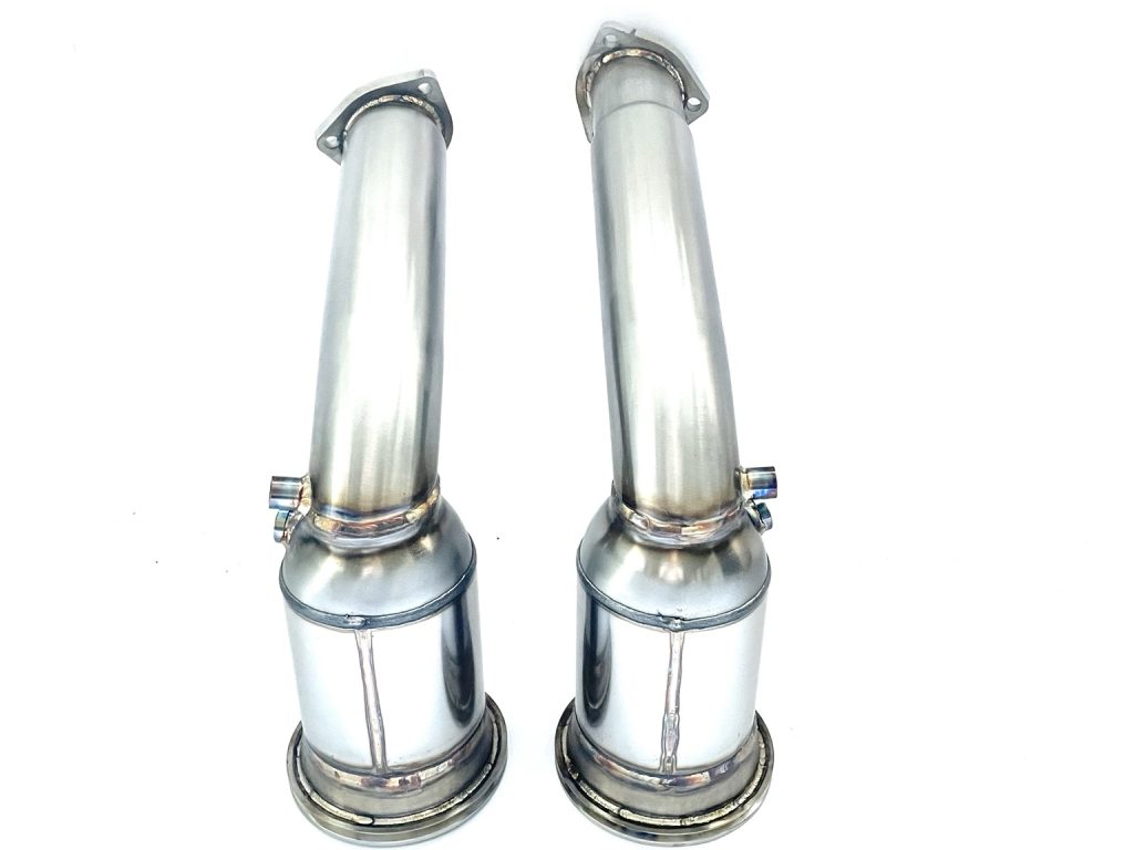 Downpipe-RS6-C8-200cells-sportkatalysators
