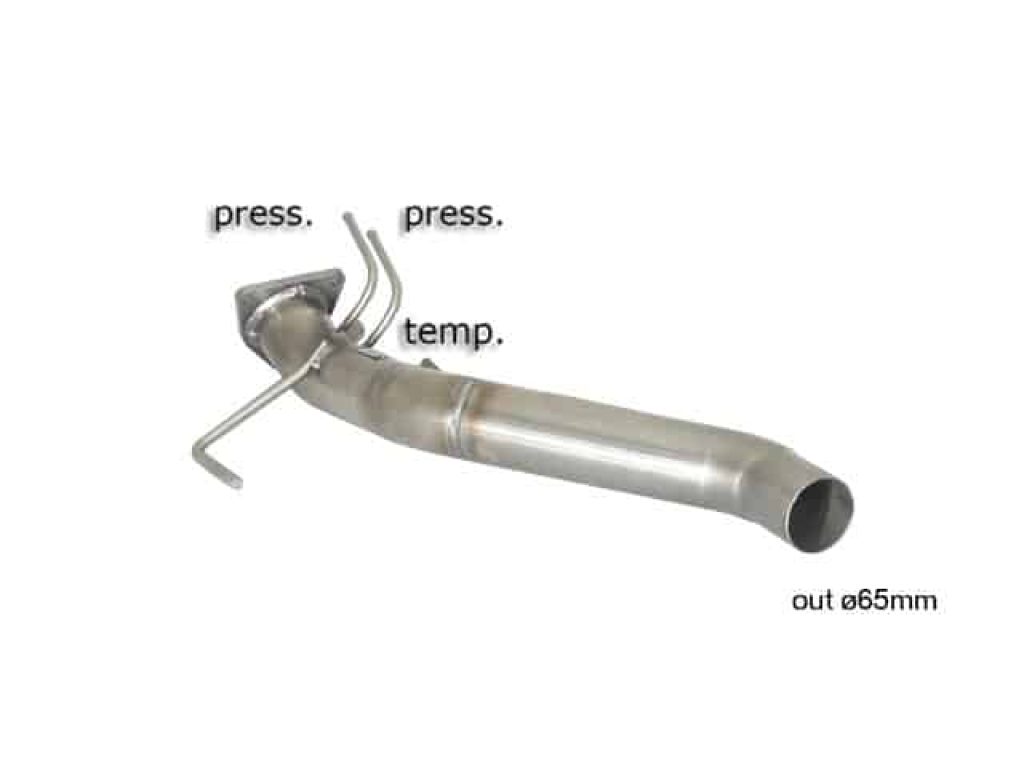 Roetfilter-DPF-vervangbuis-Porsche-Cayenne-957-958-3.0TDI-V6