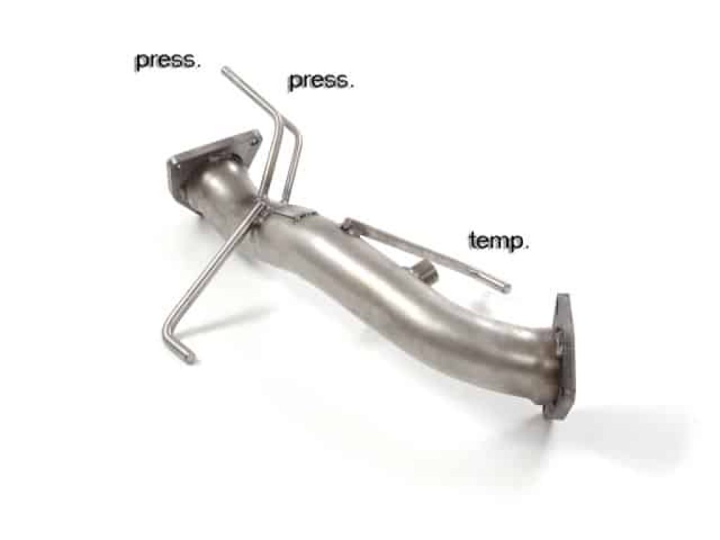 Roetfilter-DPF-vervangbuis-Porsche-Cayenne-958-3.0D