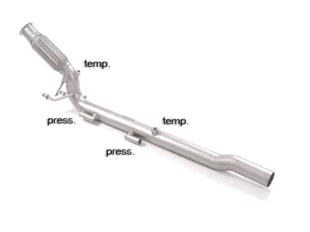 Roetfilter-DPF-vervangbuis-Transporter-T5-2.0-TDI