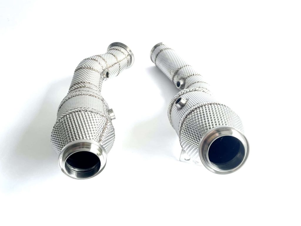 downpipe-e43-amg-hitteschild